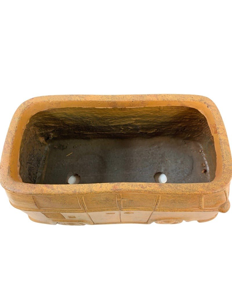 VW Van Planter Rust - The Garden Corner