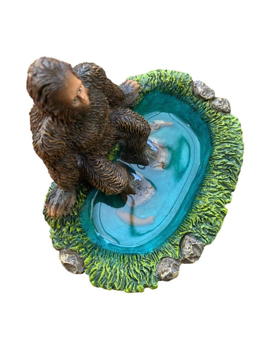 Fairy Sasquatch in Pond - The Garden Corner