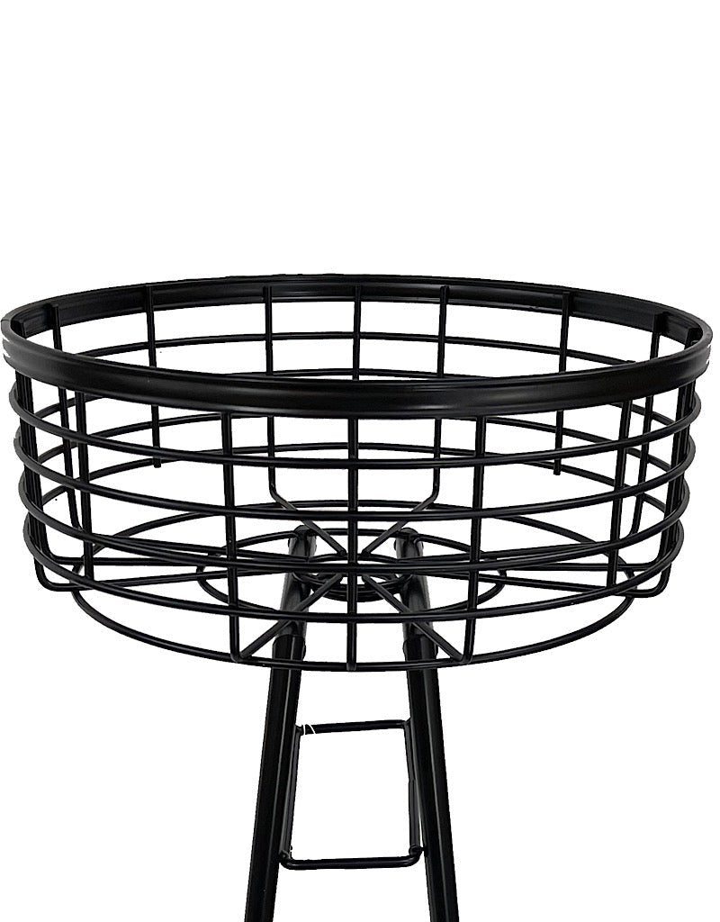 Wire Basket Plant Stand 24 Inch - The Garden Corner
