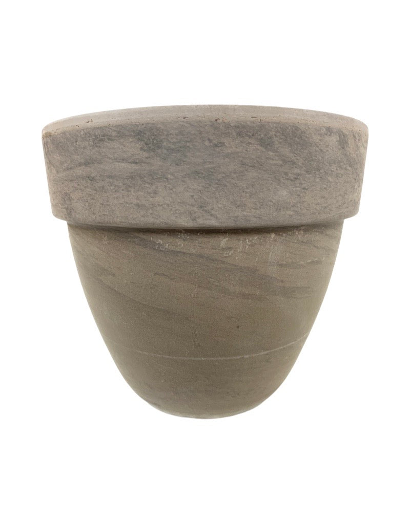 Pot TC Dark Marble Lavante Basalt - The Garden Corner