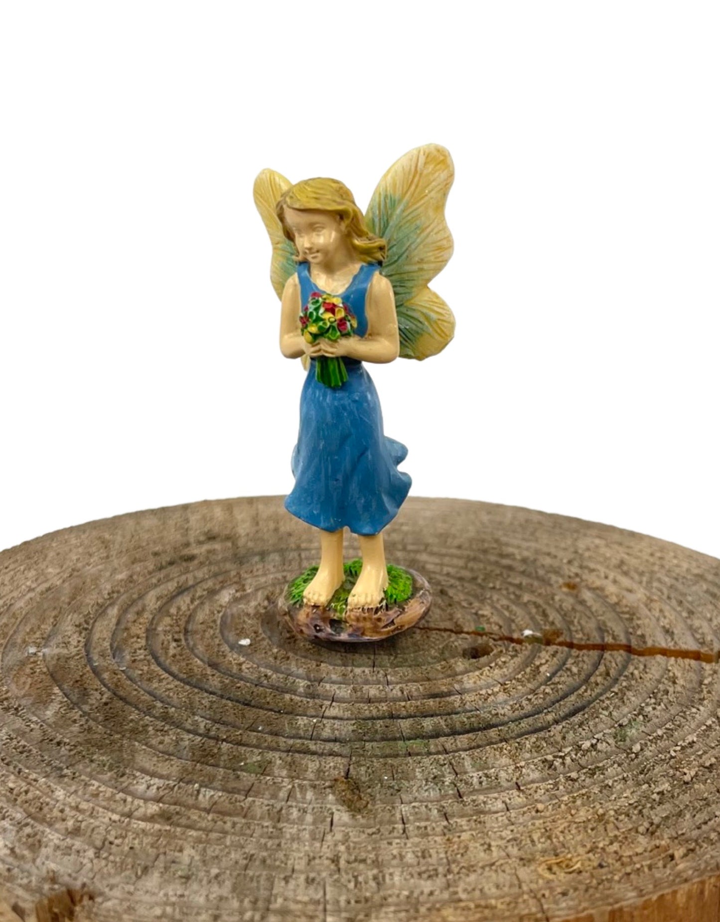 Fairy with Wildflower Bouquet - The Garden Corner