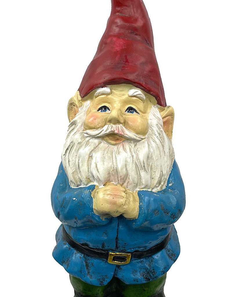 Garden Gnome With Red Hat - The Garden Corner