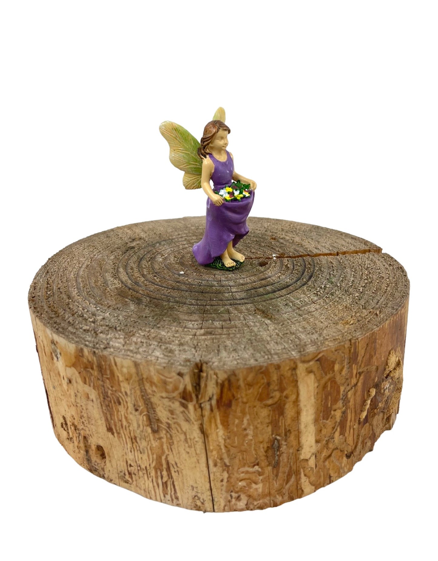 Fairy with Skirt Full of Flowers - Outdoor Living