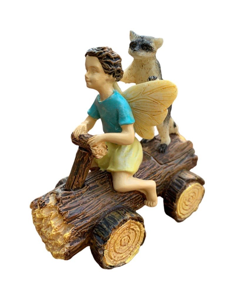 Fairy and Raccoon Race - The Garden Corner