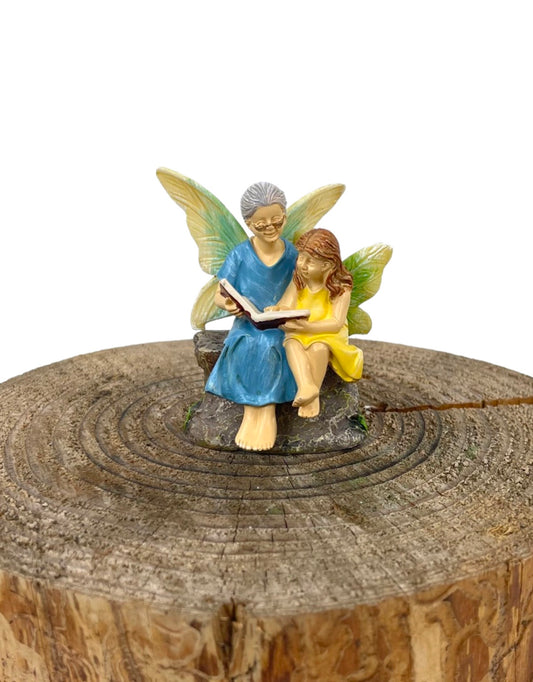 Fairy Grandma and Child - The Garden Corner