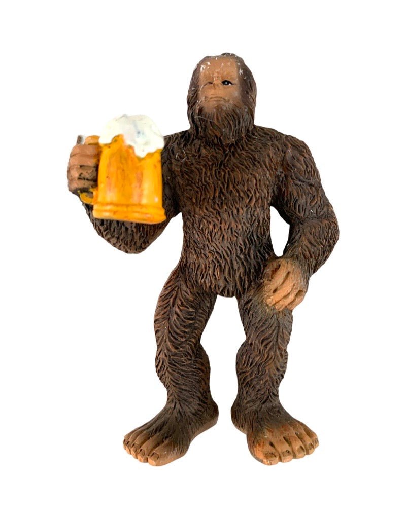 Fairy Sasquatch Enjoying a Drink - Outdoor Living