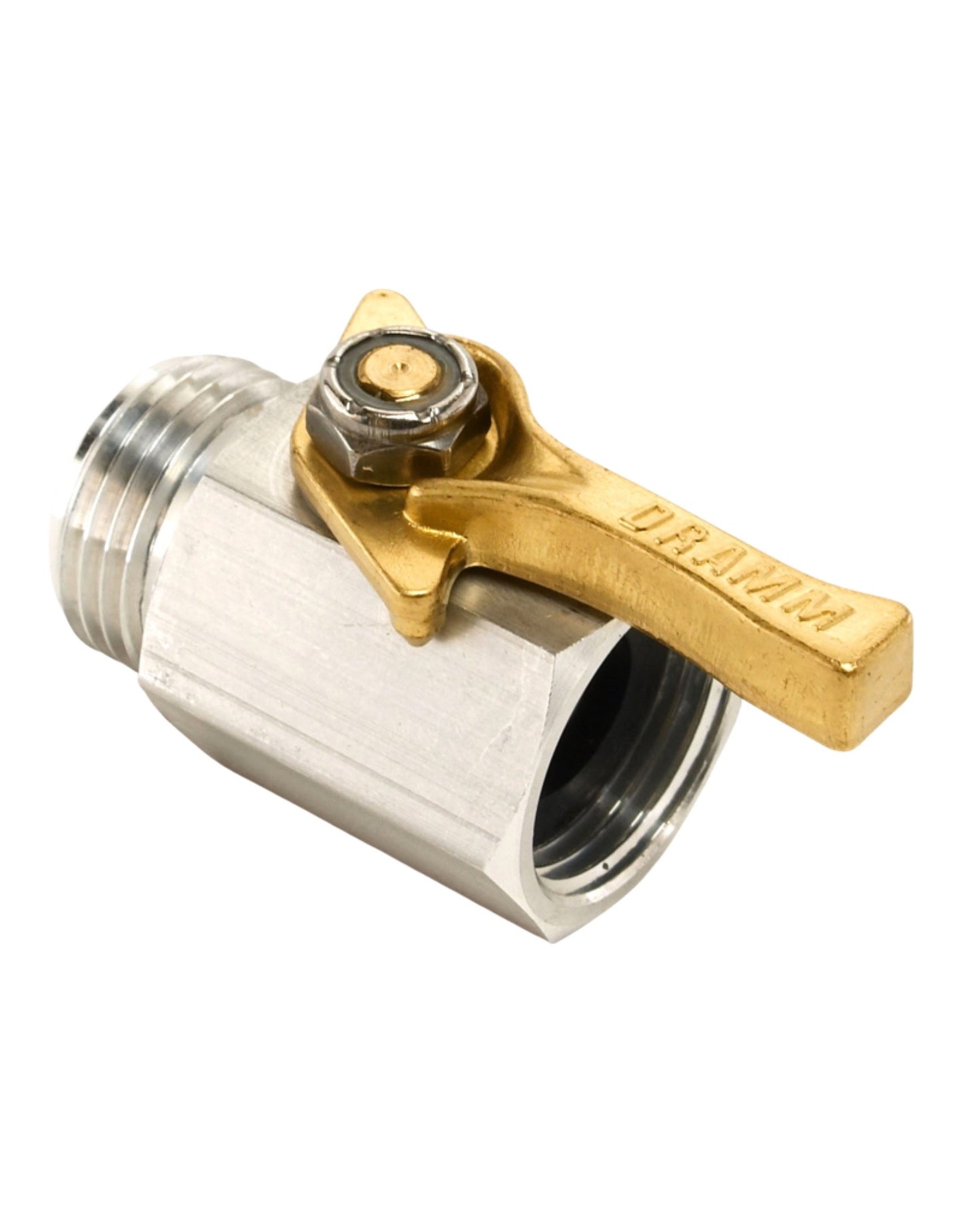 Dramm Aluminum/Brass Shut - Off - The Garden Corner