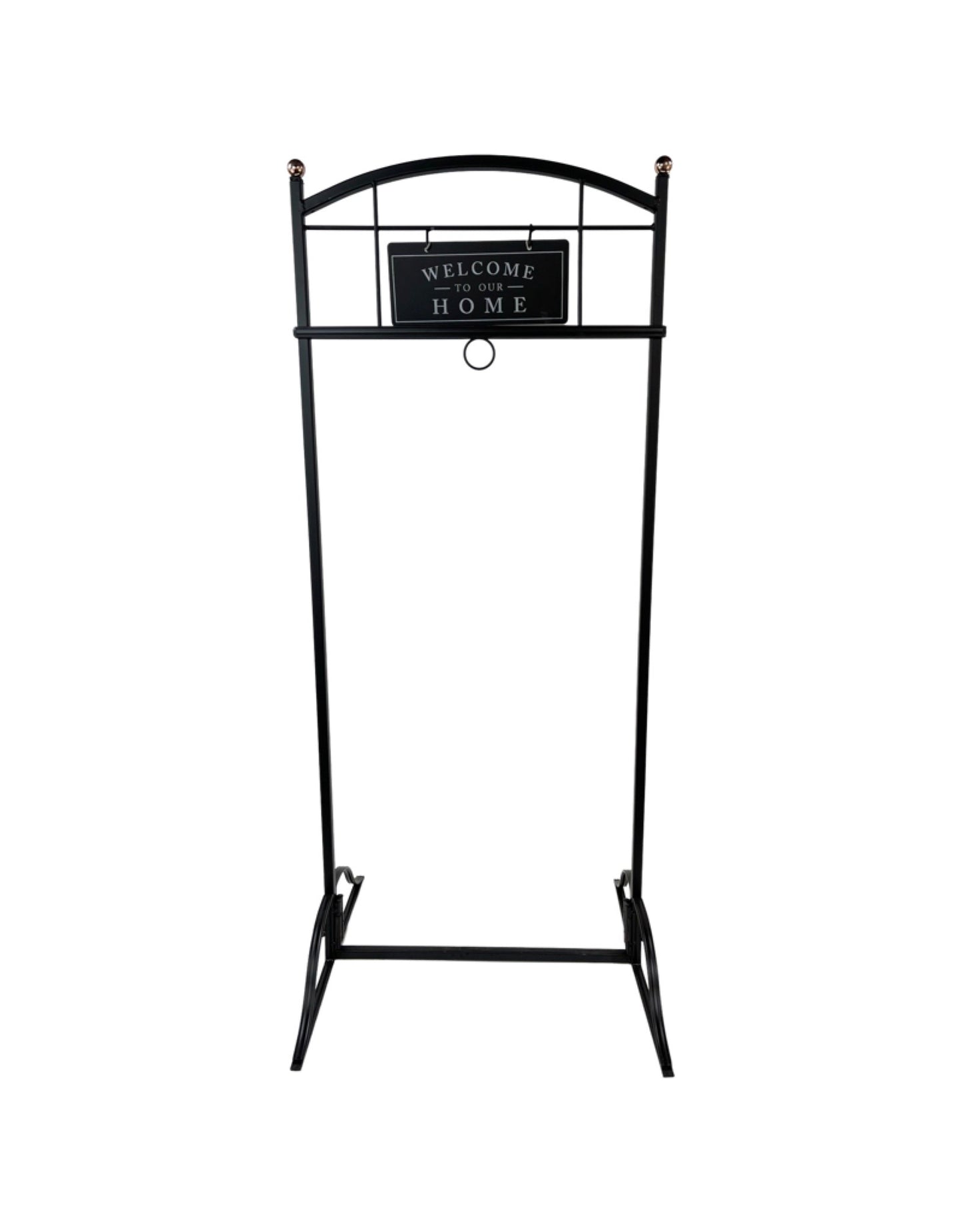 Welcome Home Hanging Basket Stand - The Garden Corner