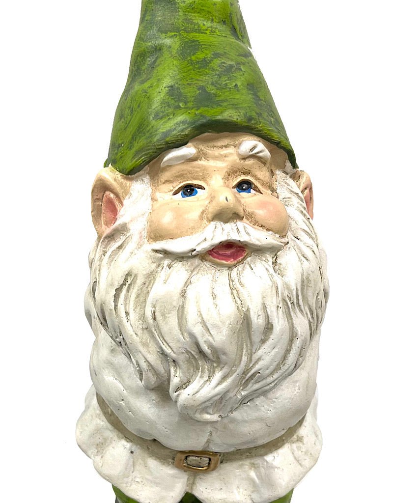 Garden Gnome With Green Hat - The Garden Corner
