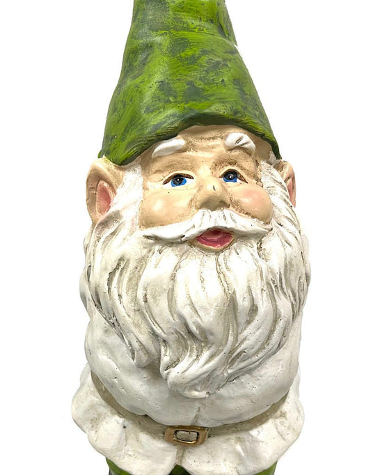Garden Gnome With Green Hat - The Garden Corner