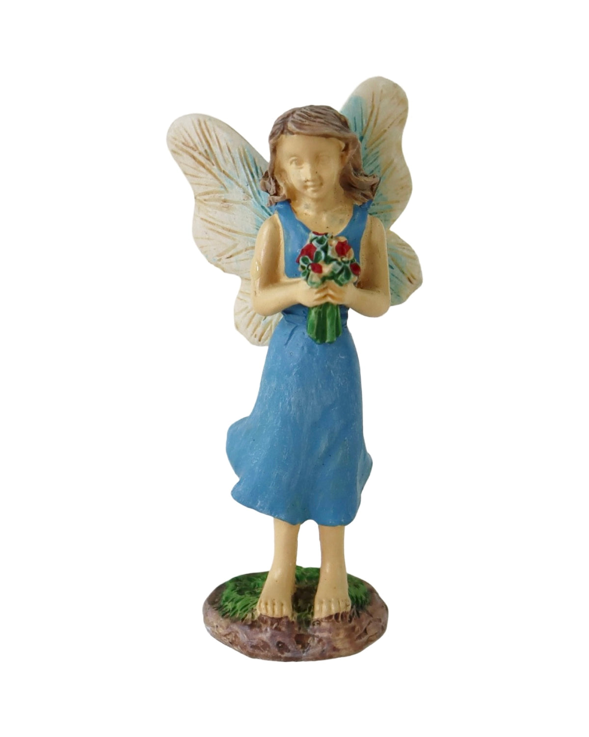 Fairy with Wildflower Bouquet - Outdoor Living