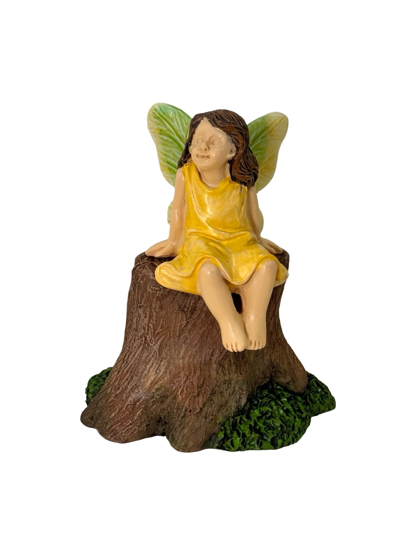 Fairy on a Stump - Outdoor Living