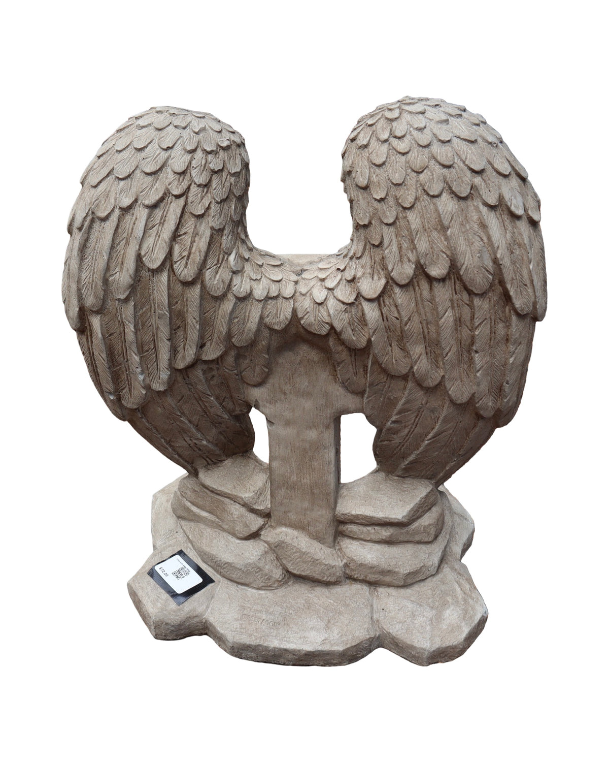 Cross with Angel Wings - Outdoor Living
