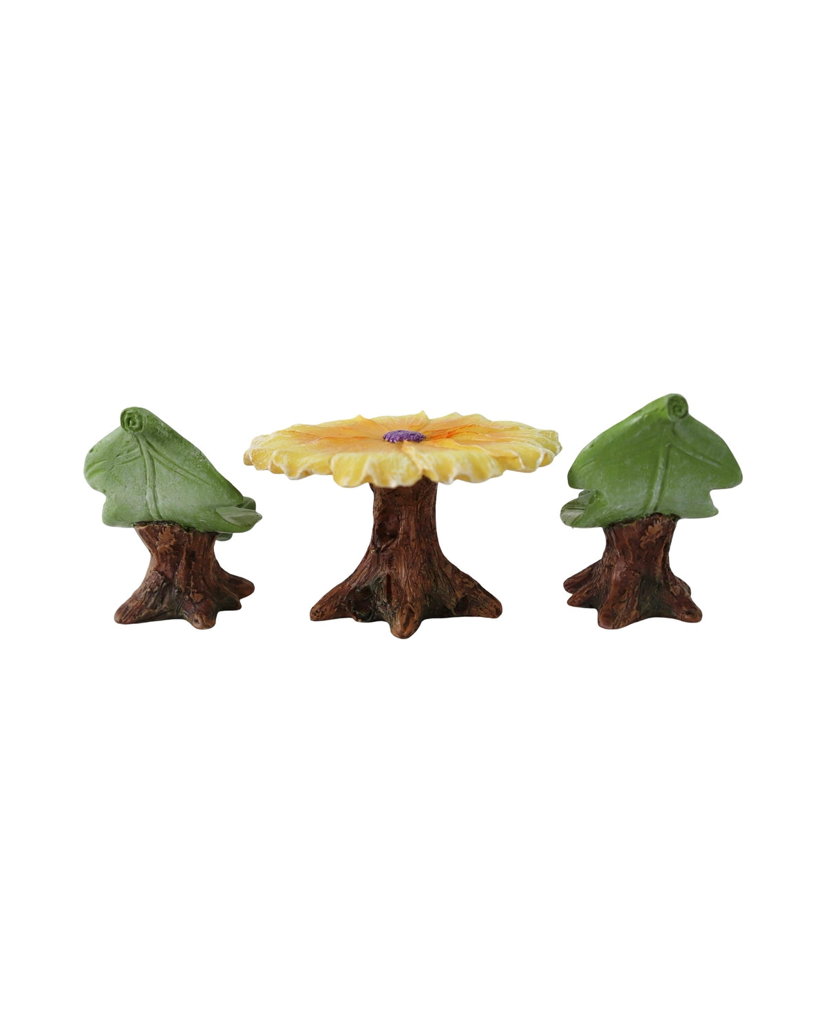 Fairy Orange Flower Table and Chairs - Outdoor Living