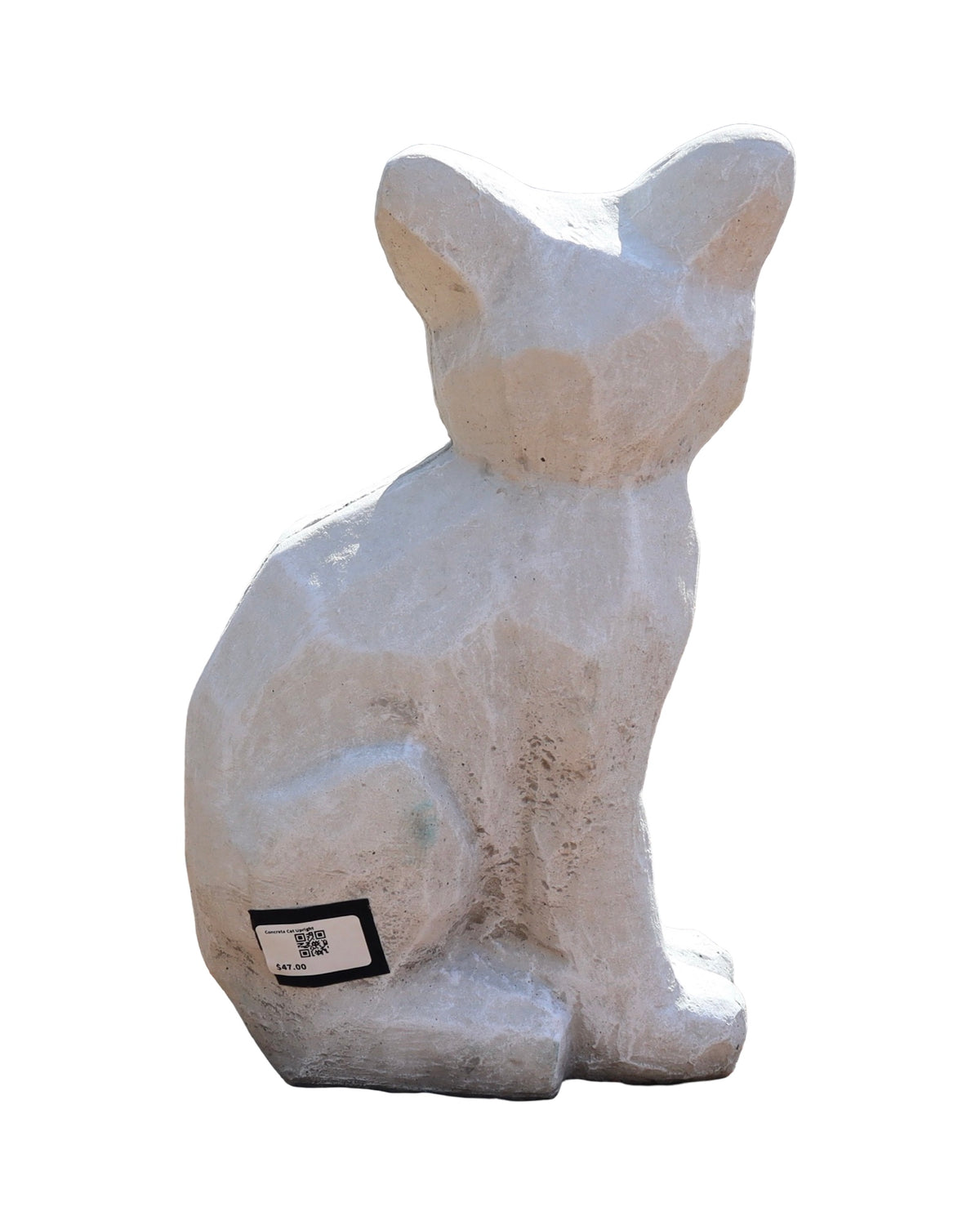 Concrete Cat Upright - Outdoor Living