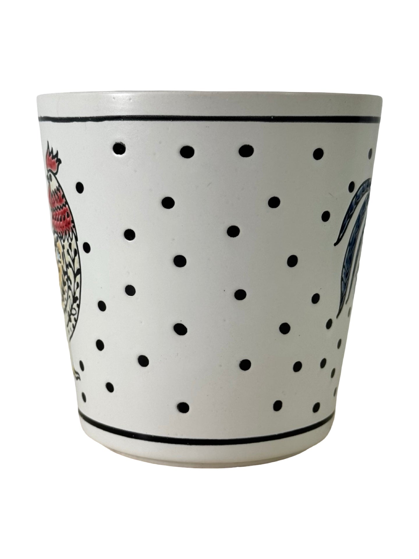Rooster Strut Planter - Pottery