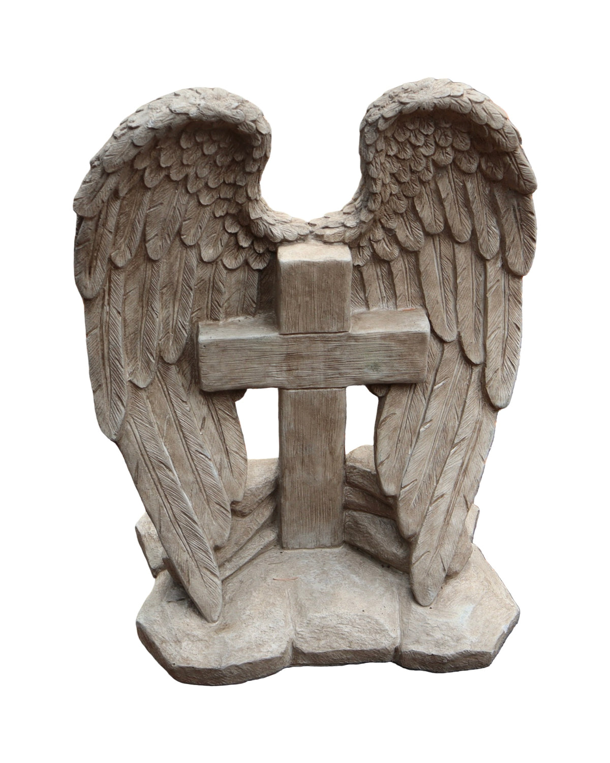 Cross with Angel Wings - Outdoor Living