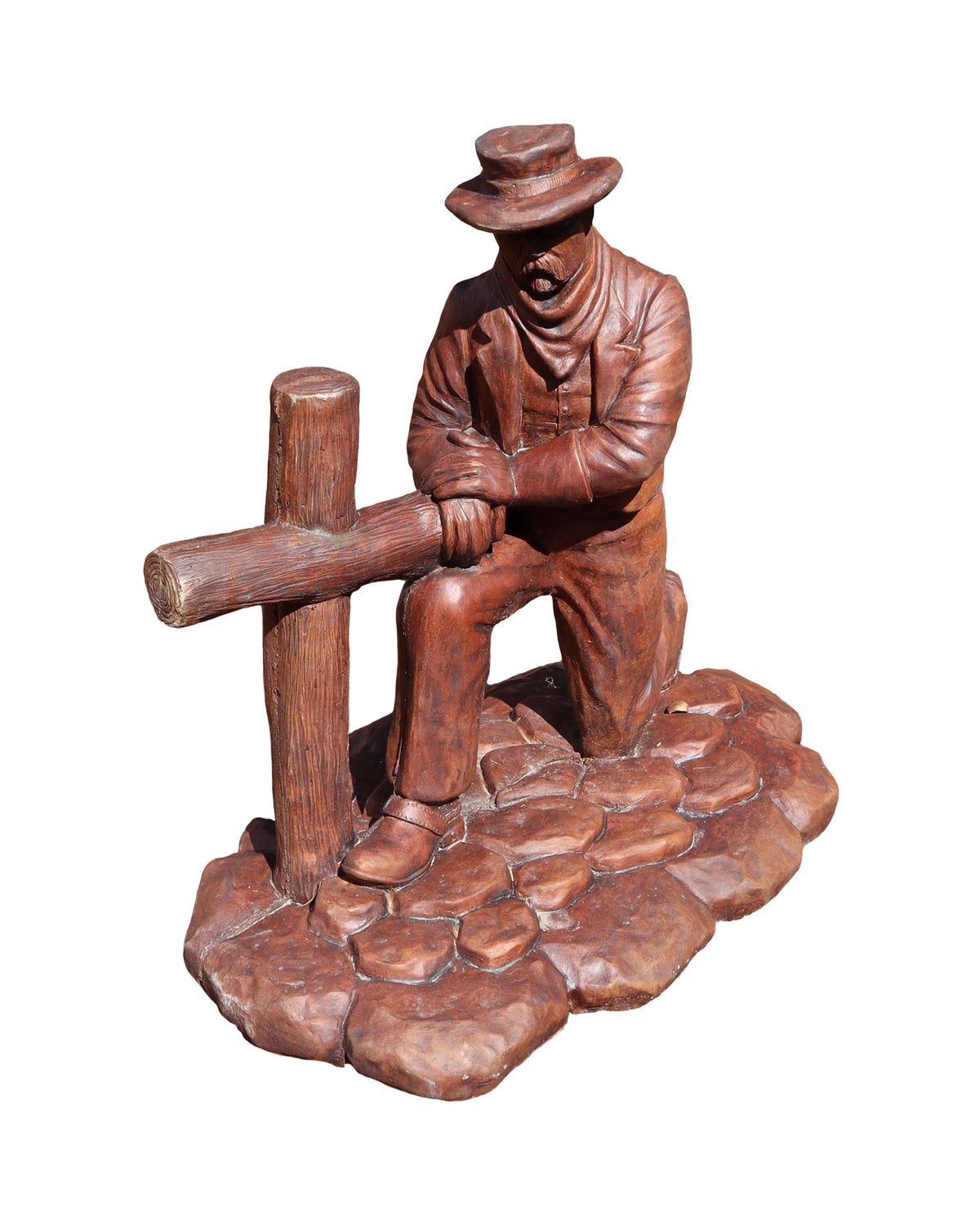 Cowboy Honoring the Fallen - Outdoor Living