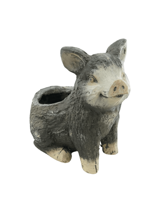 Resin Wood Animal Planter - The Garden Corner