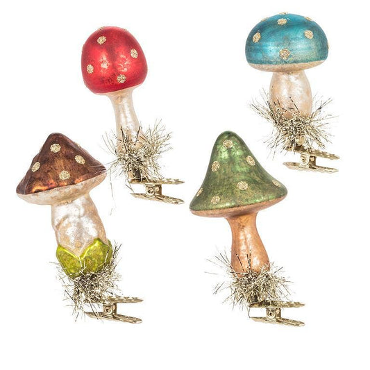 Vintage Mushroom Clip
