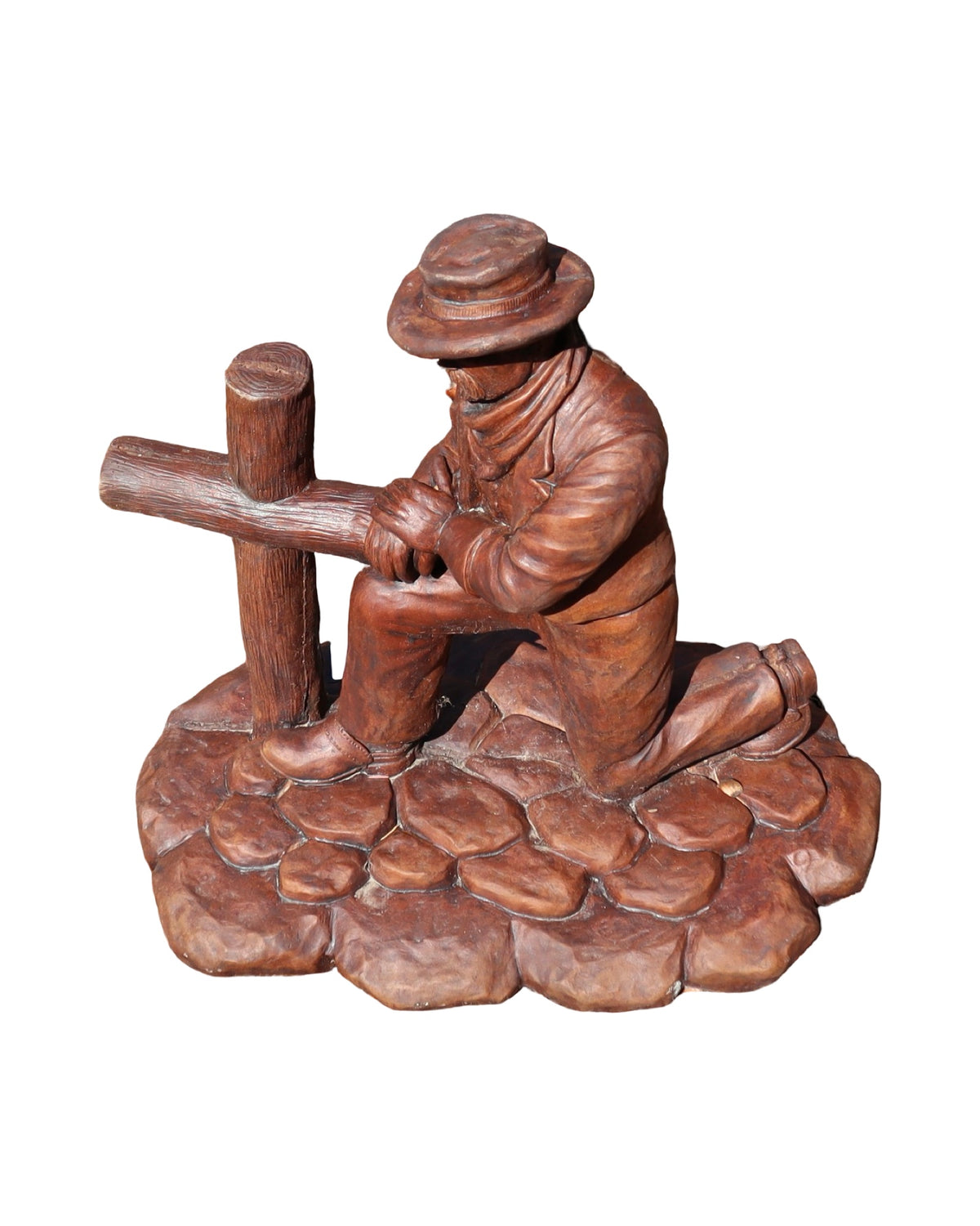 Cowboy Honoring the Fallen - Outdoor Living