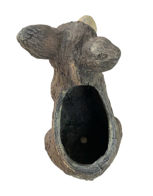 Resin Wood Animal Planter