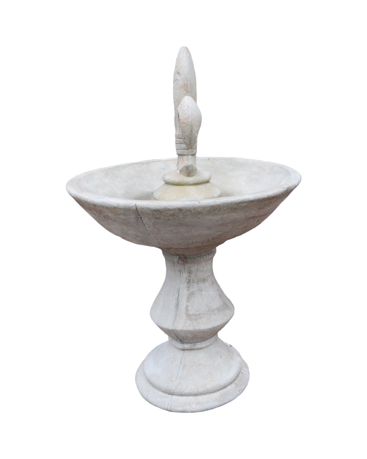 Concrete Fleur de Lis Fountain - Outdoor Living