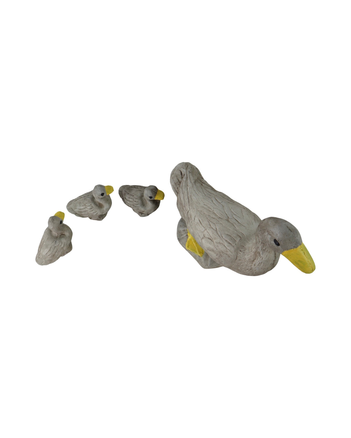 Concrete Duck Family (4 pc set) - Outdoor Living