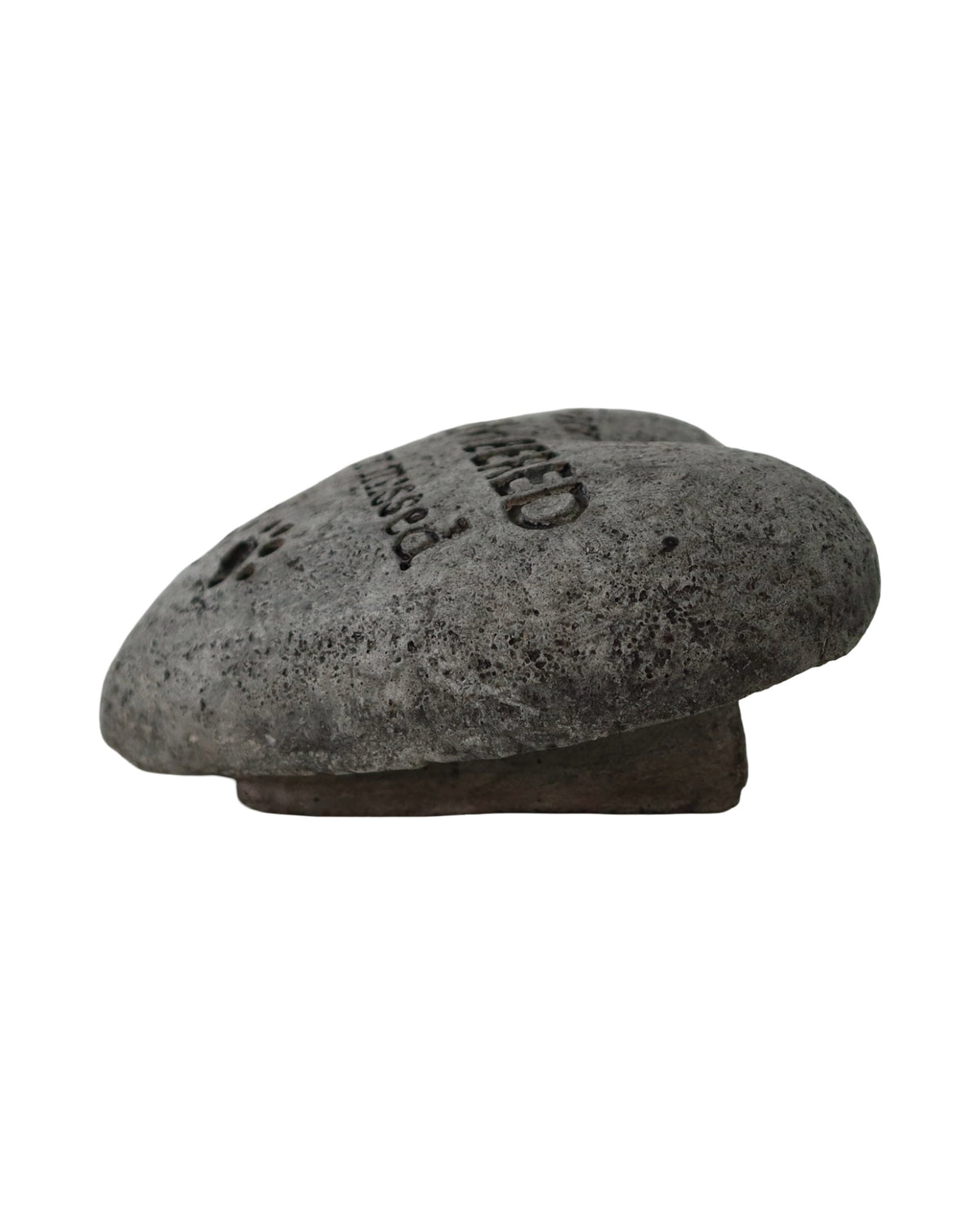 Concrete Remembrance Heart - Outdoor Living