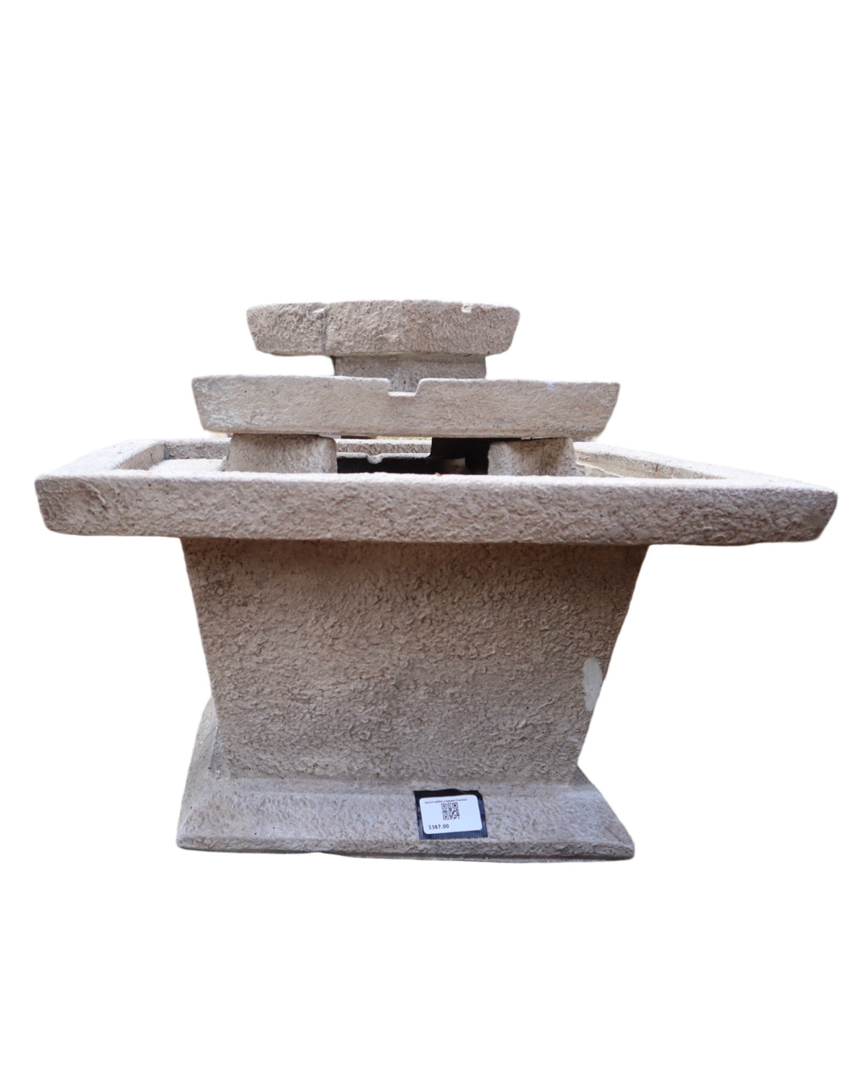 Square within a Square Fountain - Outdoor Living
