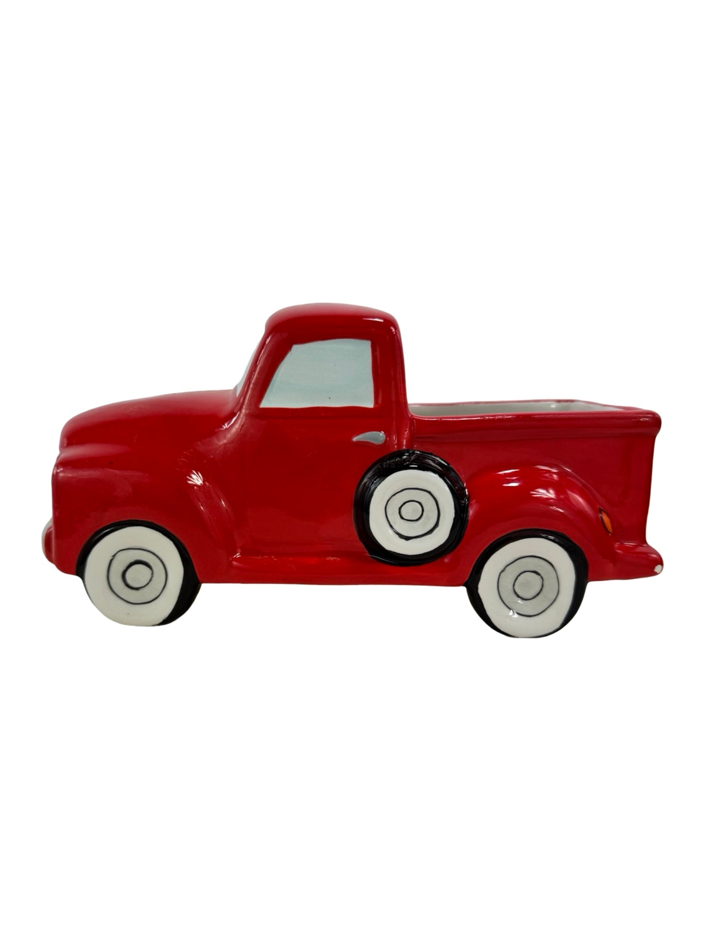 Red Pickup Planter - Pottery