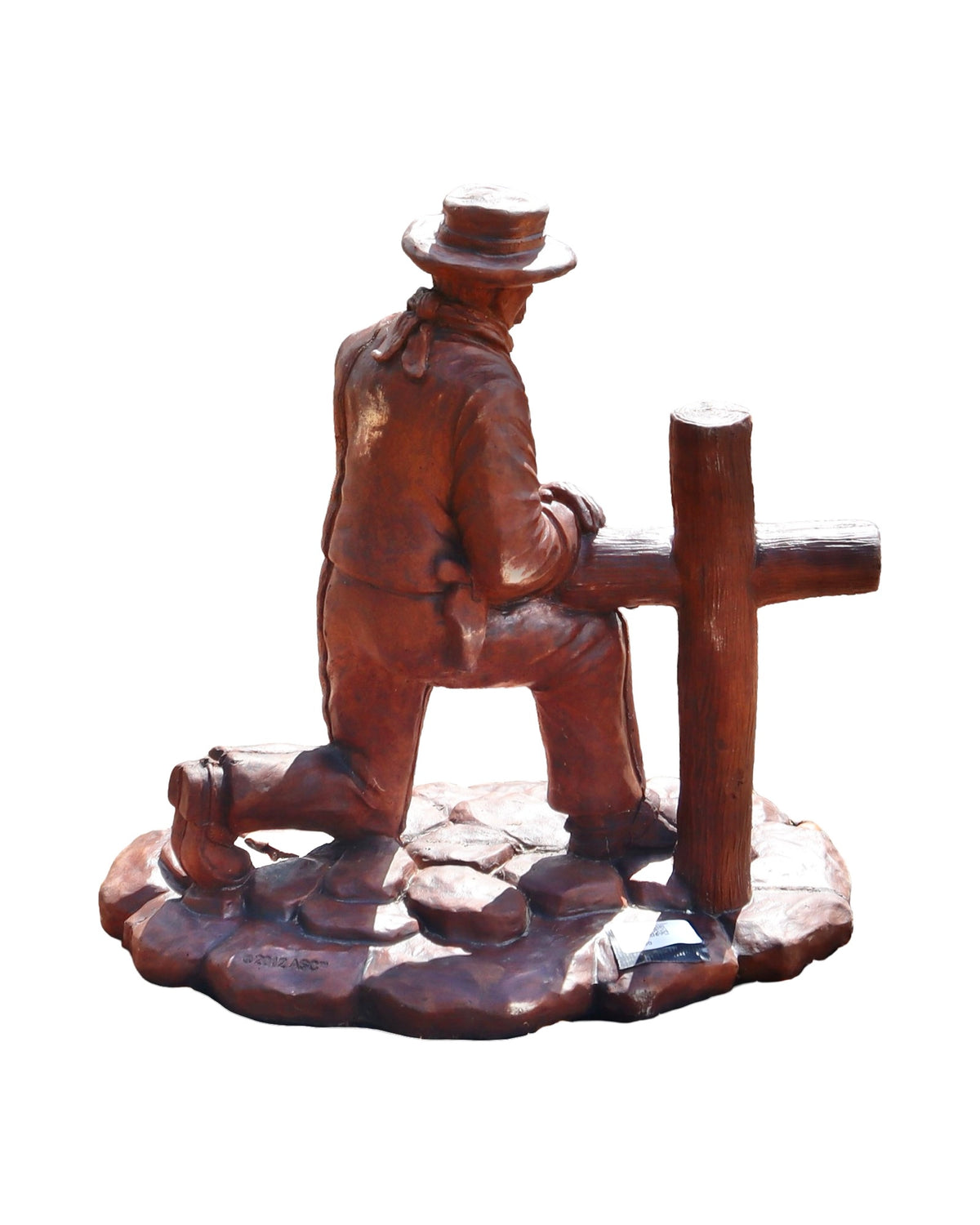 Cowboy Honoring the Fallen - Outdoor Living