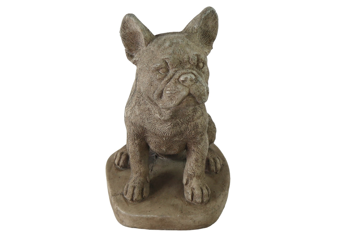Concrete French Bulldog - Outdoor Living