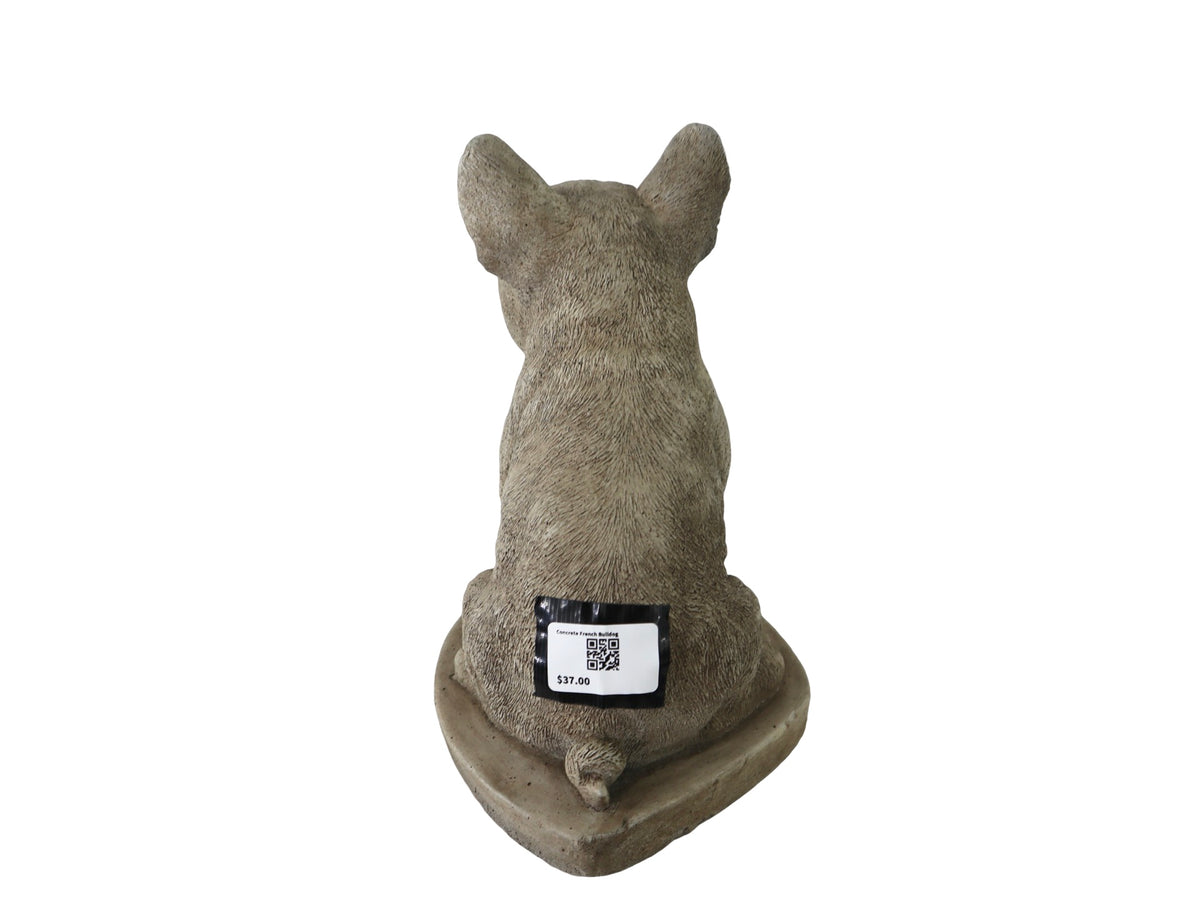 Concrete French Bulldog - Outdoor Living
