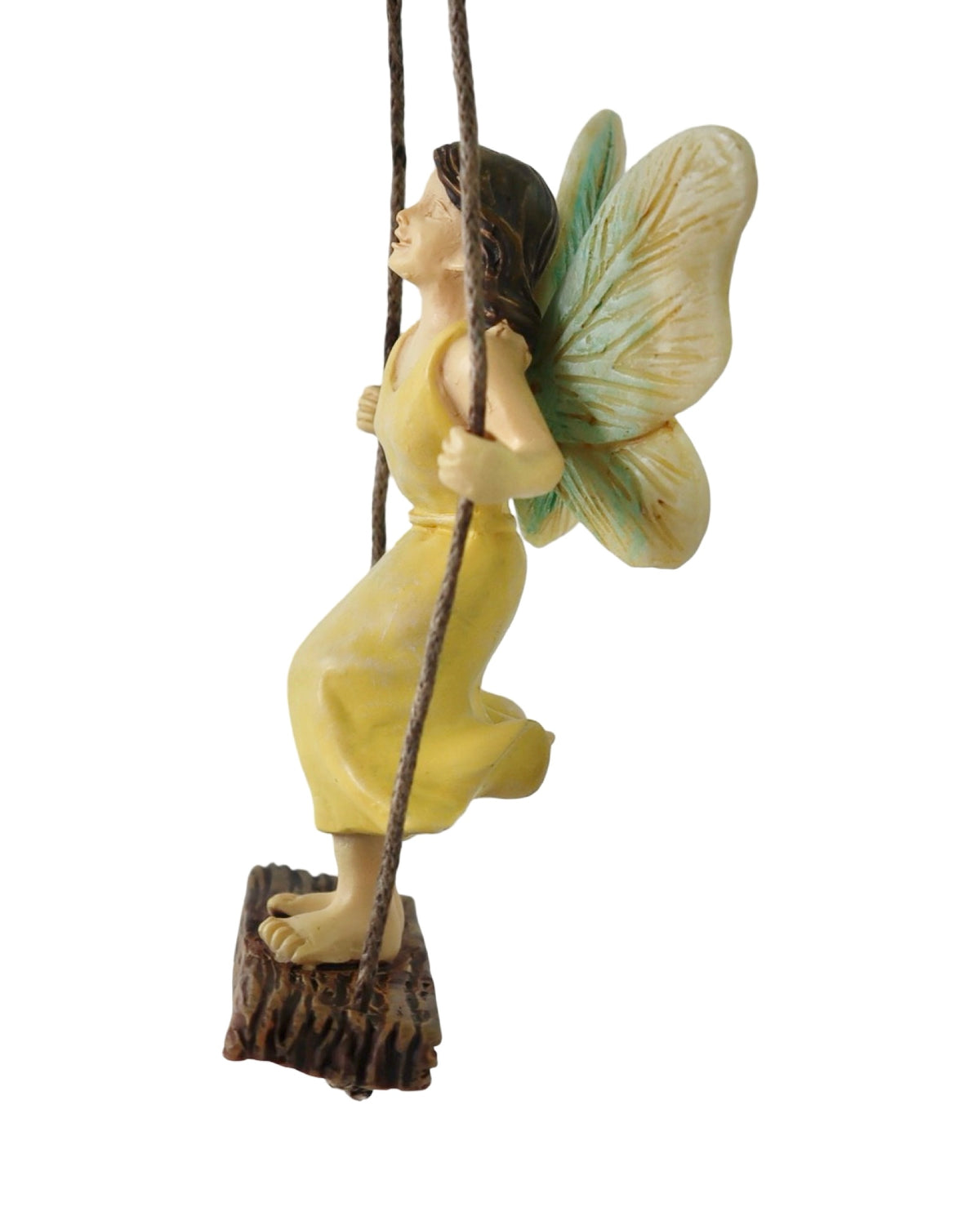 Fairy Standing on Swing - Outdoor Living