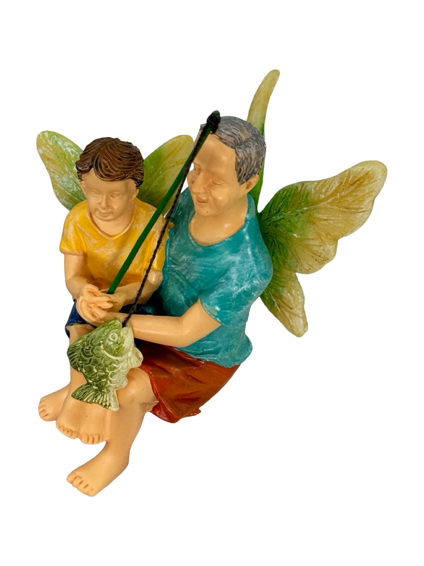 Fairies Young and Old Fishing - Outdoor Living