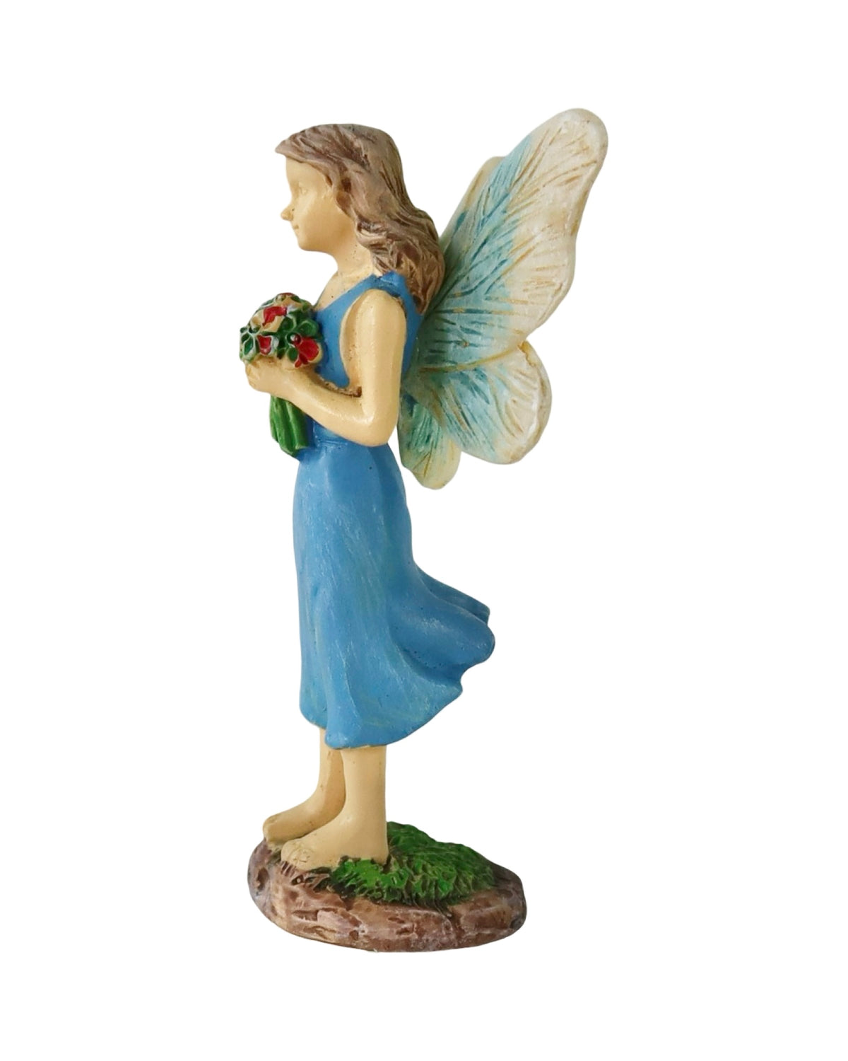 Fairy with Wildflower Bouquet - Outdoor Living