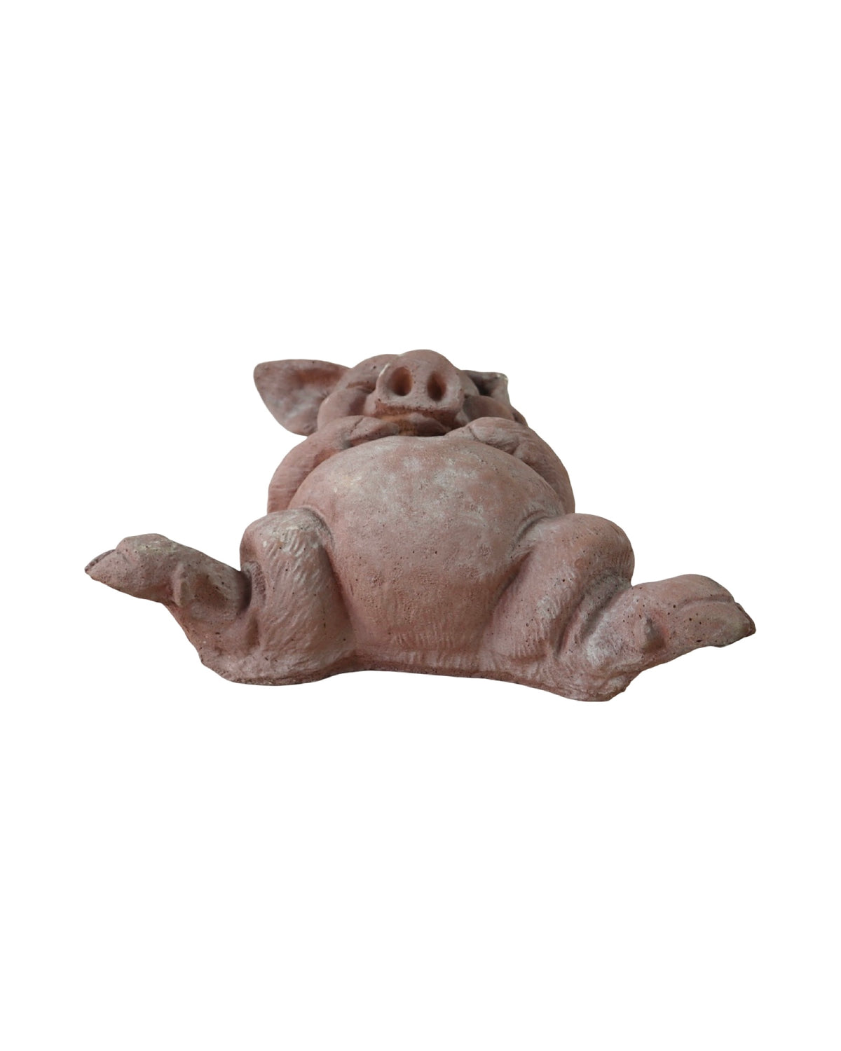 Concrete Napping Pig - Outdoor Living