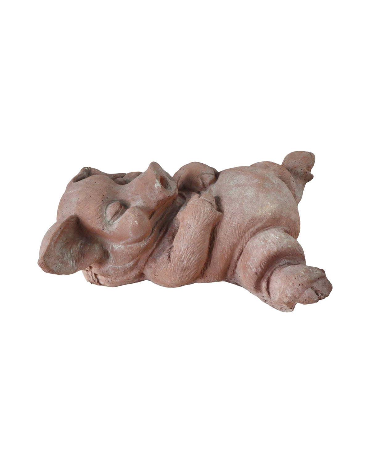 Concrete Napping Pig - Outdoor Living