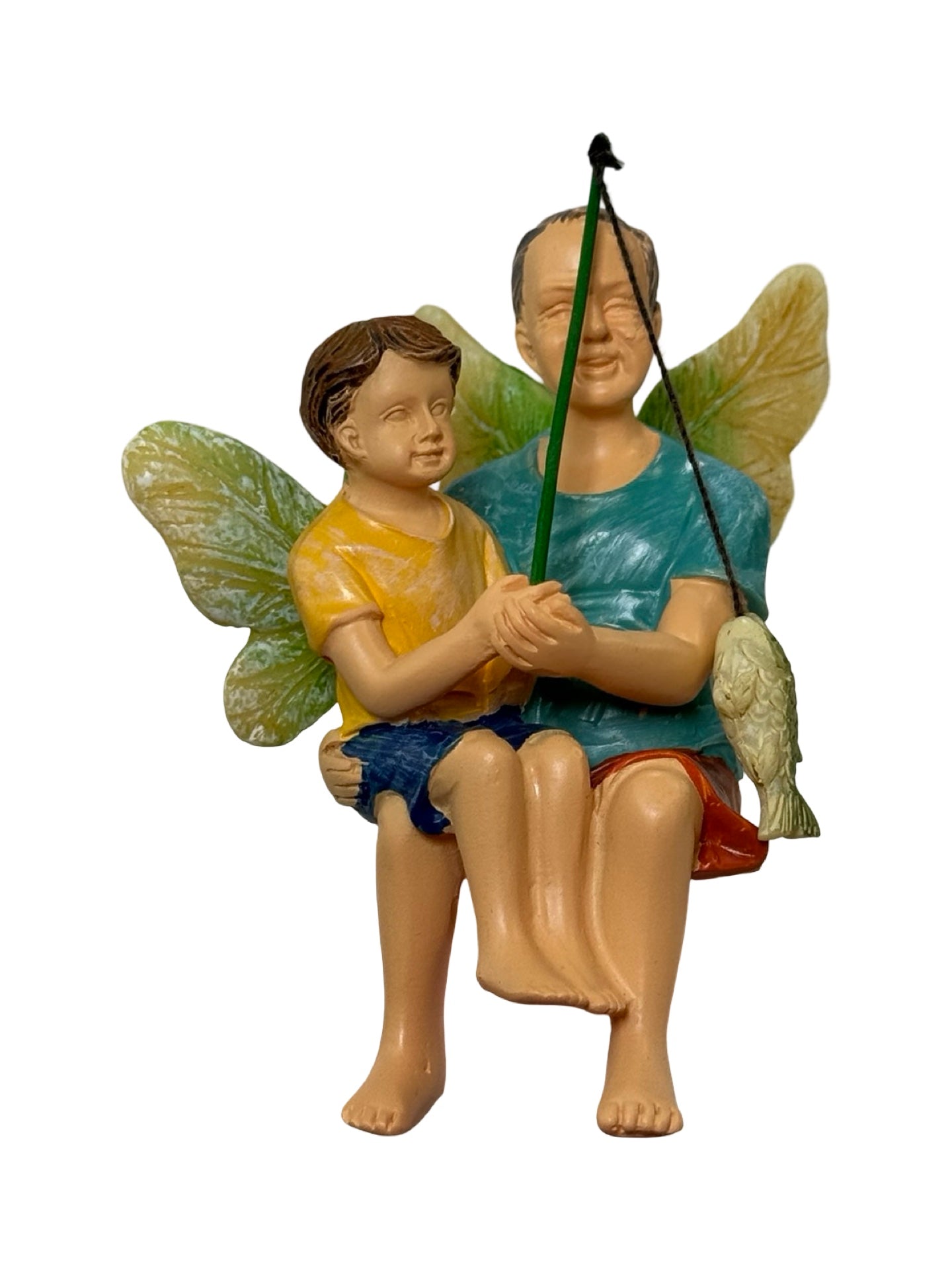 Fairies Young and Old Fishing - Outdoor Living