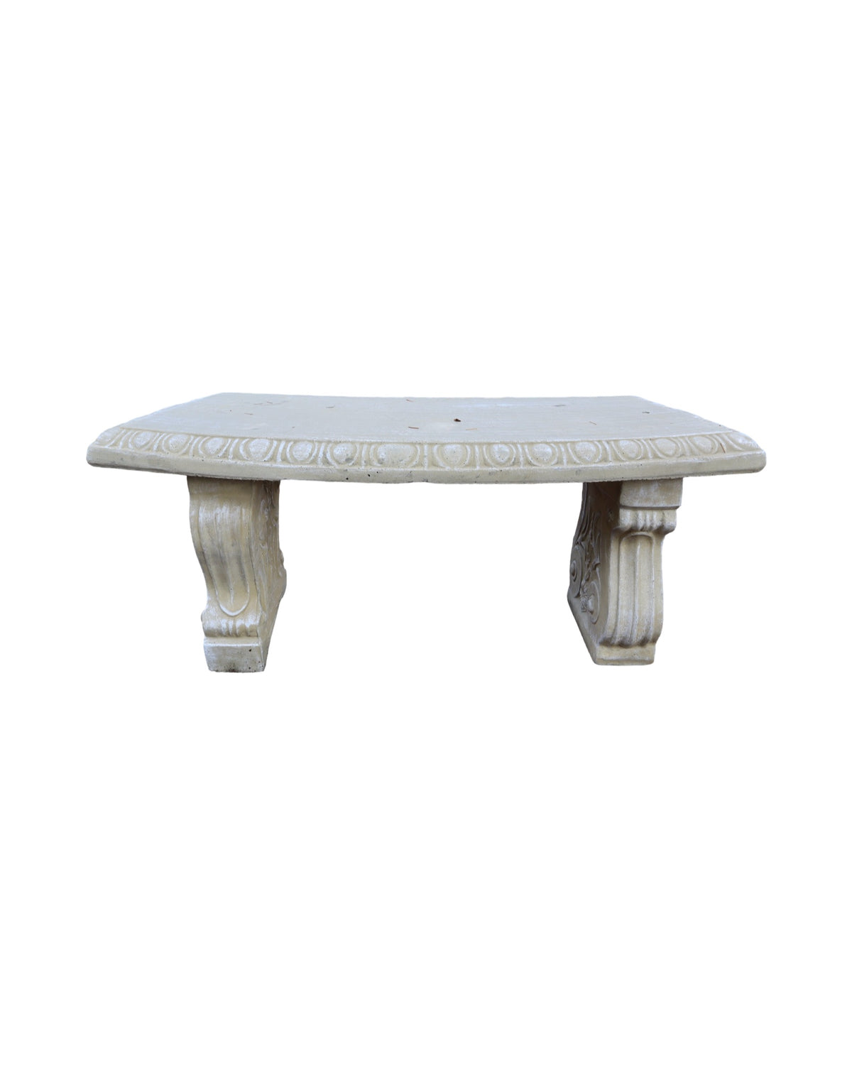 Curved Sculpted Bench - Outdoor Living