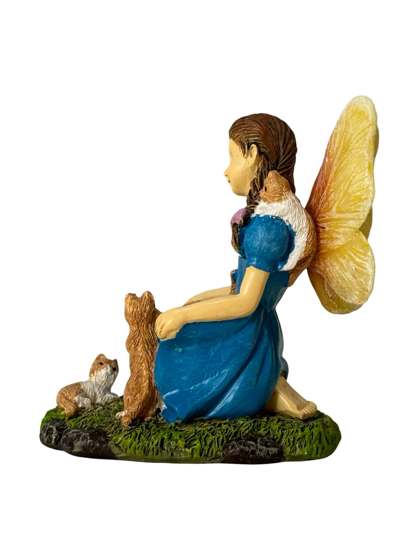 Fairy Playing with Kittens - Outdoor Living