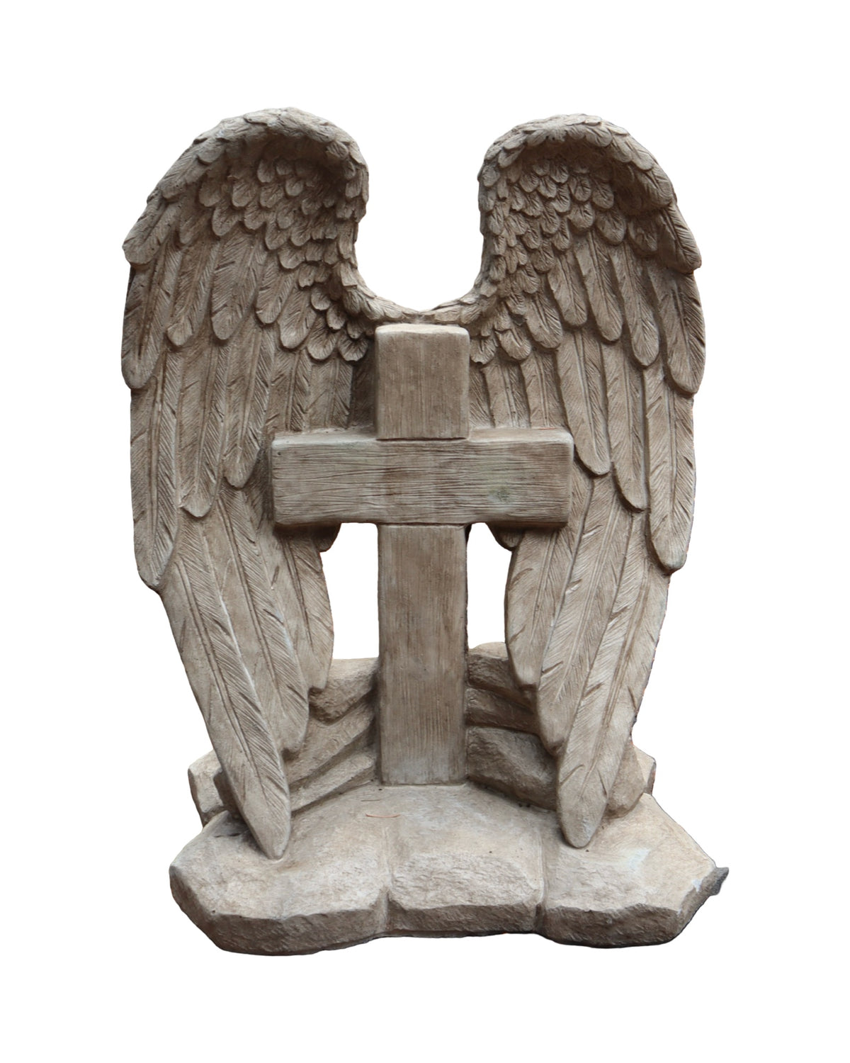 Cross with Angel Wings - Outdoor Living