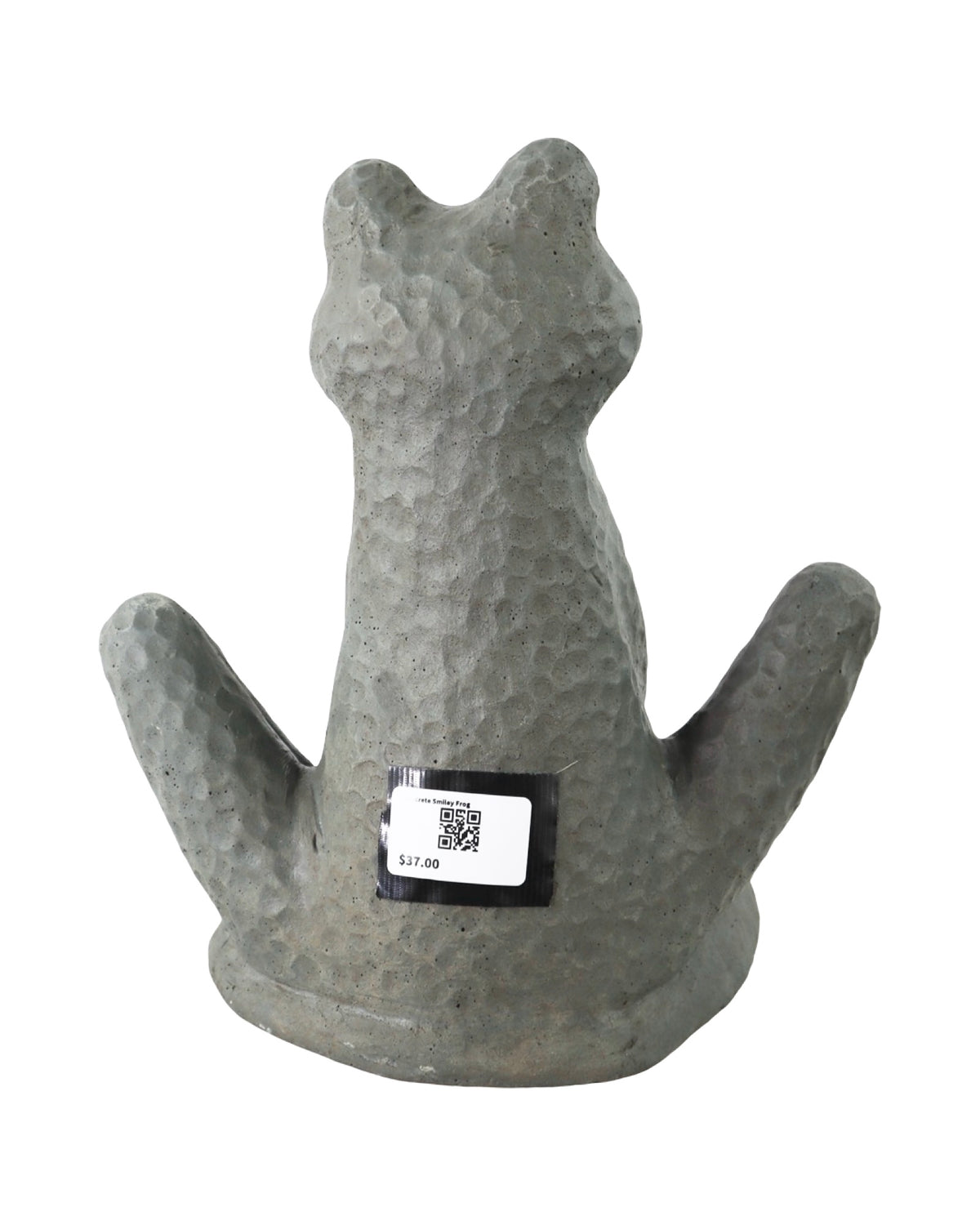 Concrete Smiley Frog - Outdoor Living