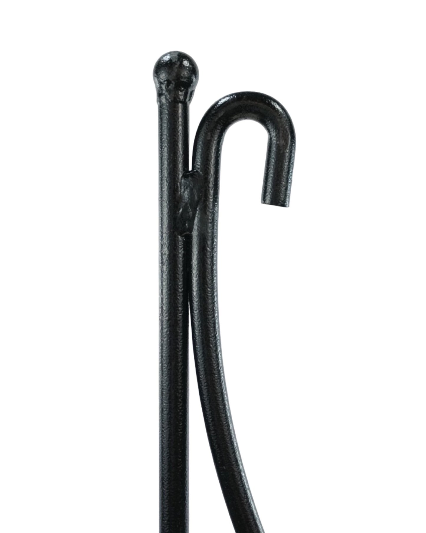 Single Curve Euro Bracket Black - The Garden Corner