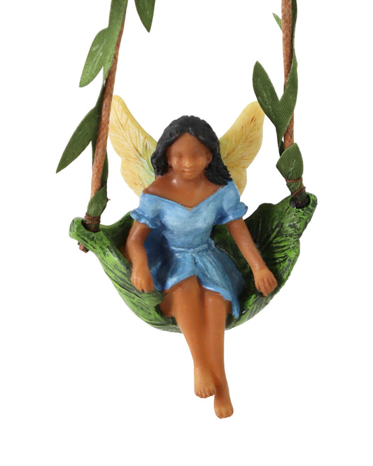 Fairy Swinging in Vines w/Hook - Outdoor Living