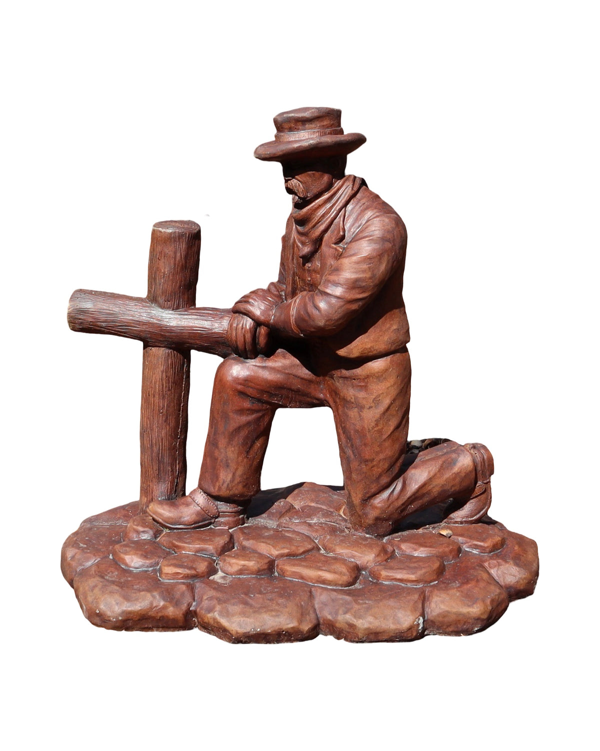 Cowboy Honoring the Fallen - Outdoor Living
