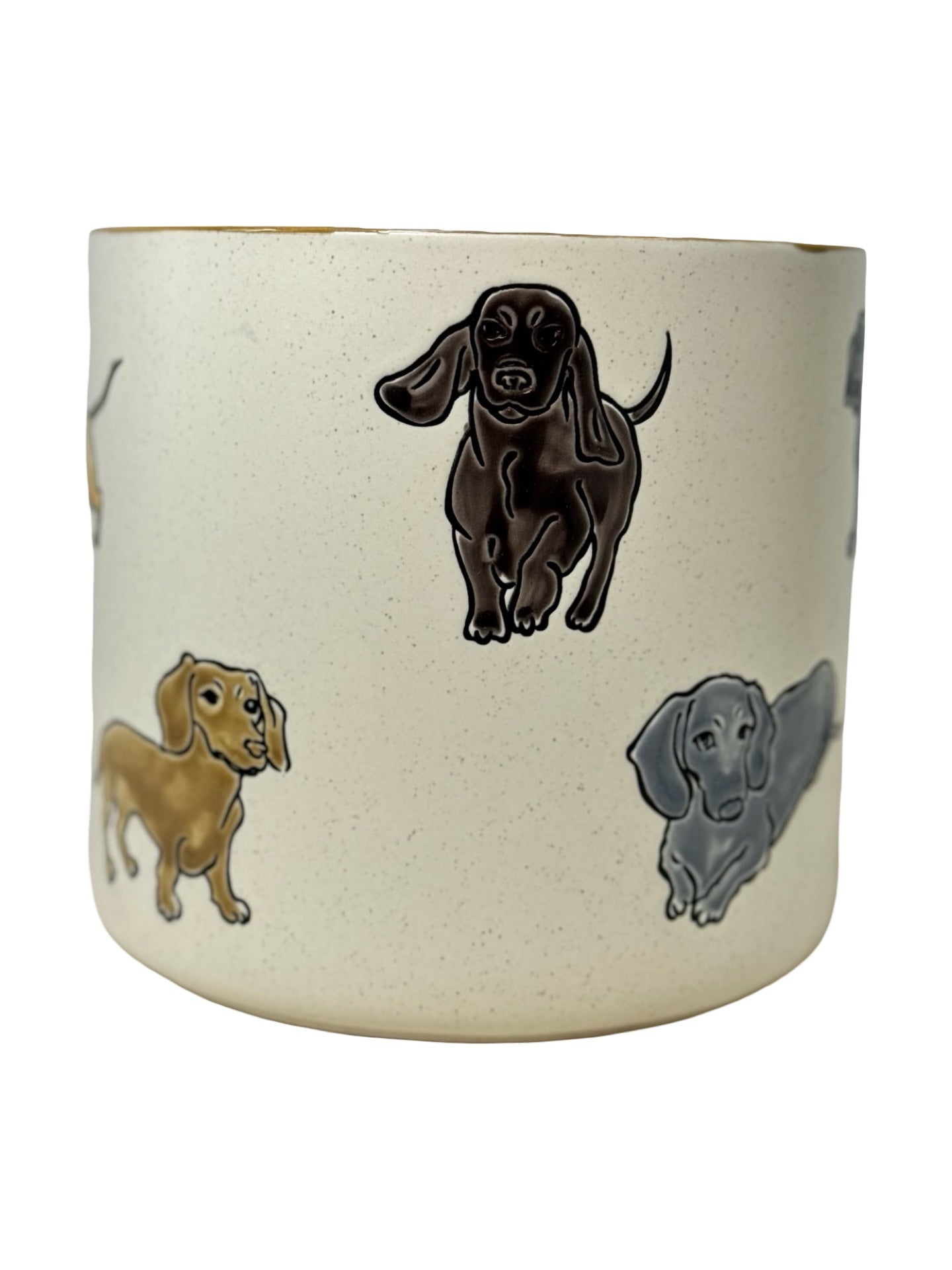 Dachshund Planter - Pottery