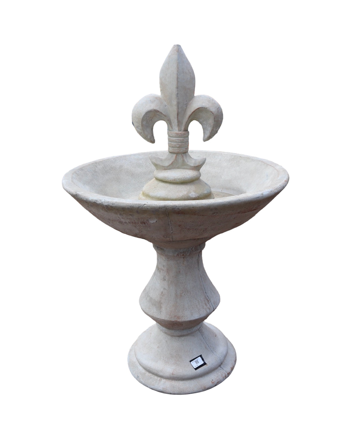 Concrete Fleur de Lis Fountain - Outdoor Living