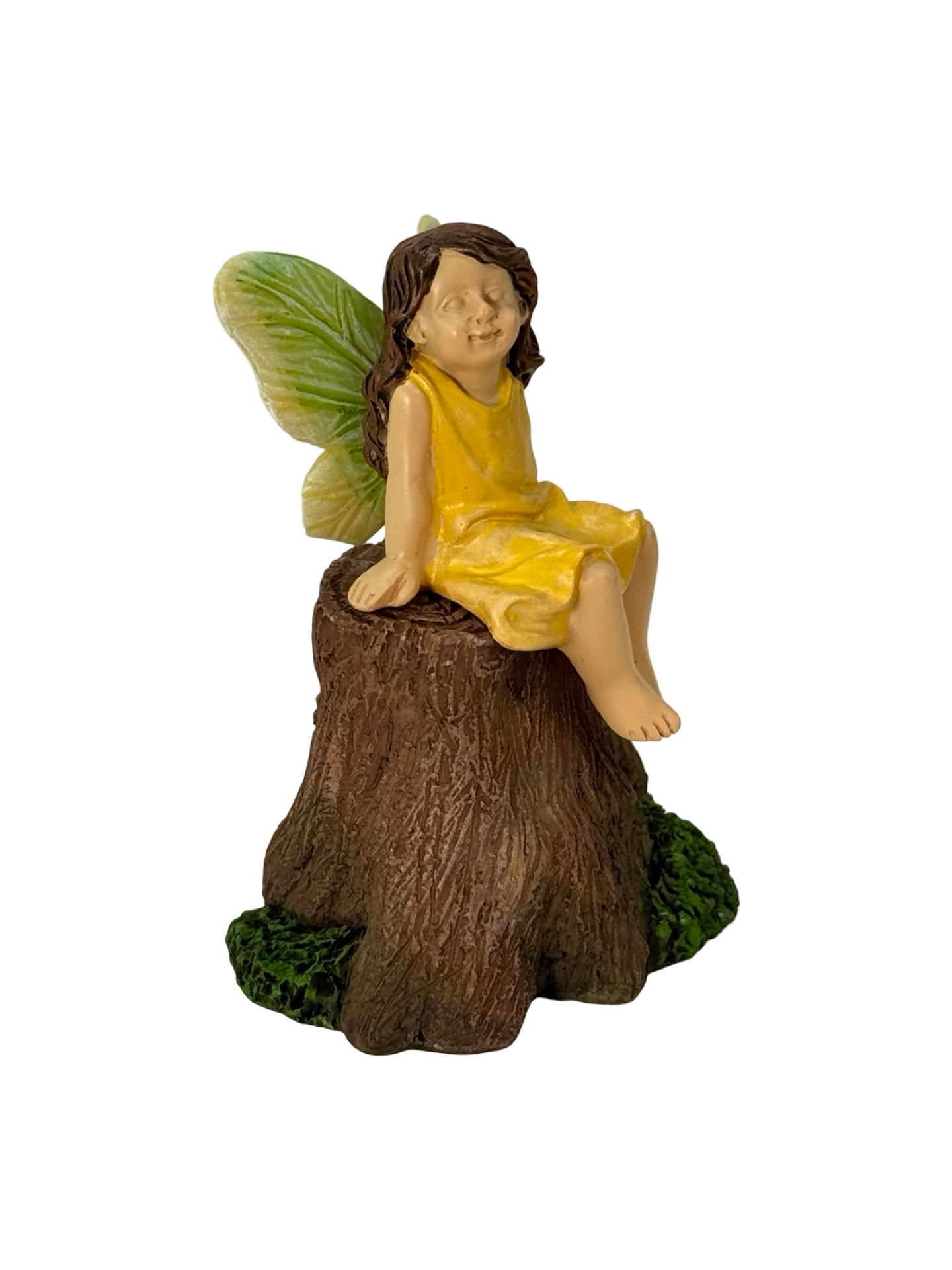 Fairy on a Stump - Outdoor Living